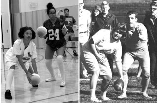 Now and then: Auggie Homecoming